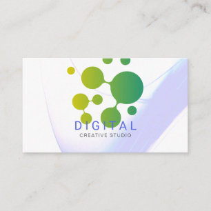 Visita Tarjeta de presentación de logotipo de Ai   Red di