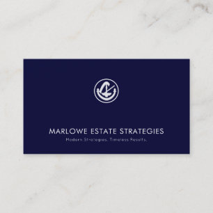 Visita Tarjeta de presentación de logotipo legal