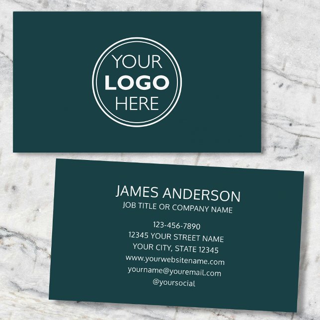 Visita Tarjeta de presentación de logotipo profesional mi (Subido por el creador)