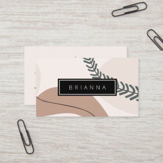 Visita Tarjeta de presentación de los tonos de la Tierra 