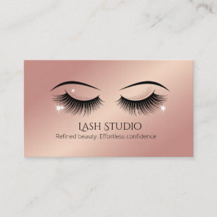 Visita Tarjeta de presentación de Luxury Lash Diseño de l
