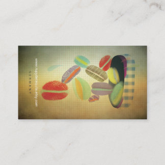 Visita Tarjeta de presentación de Macarons