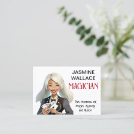 Visita Tarjeta de presentación de Magician Personalizada