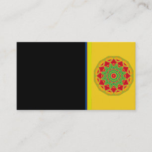 Visita Tarjeta de presentación de Mandala