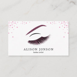 Visita Tarjeta de presentación de maquilladores con efect