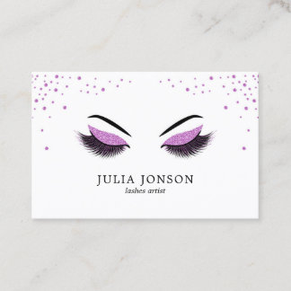 Visita Tarjeta de presentación de maquilladores con efect