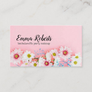 Visita Tarjeta de presentación de maquillaje para despedi