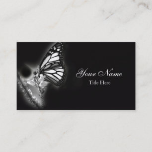 Visita Tarjeta de presentación de mariposa monarca modern