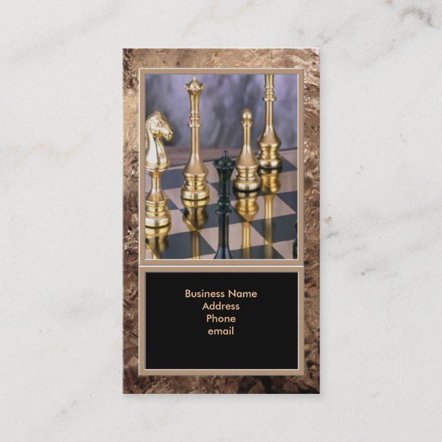 Visita Tarjeta de presentación de marketing (Anverso)