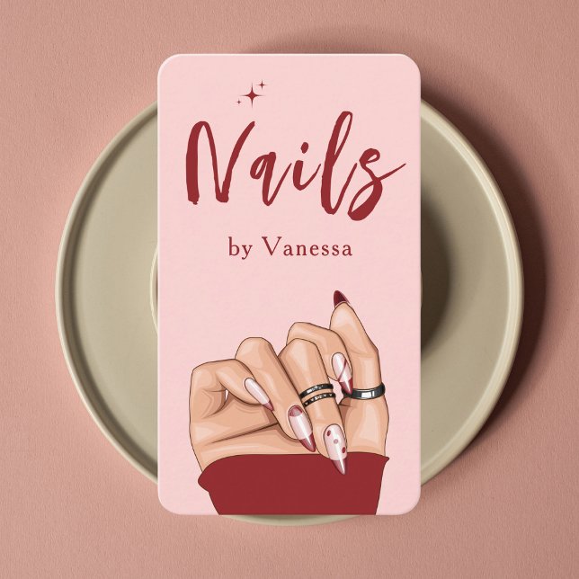 Visita Tarjeta de presentación de Moda de código Qr rosa  (Subido por el creador)