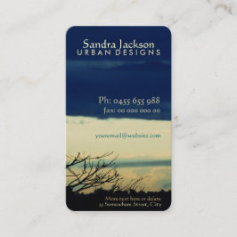 Visita Tarjeta de presentación de modelos de nube