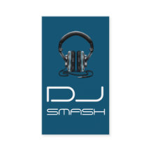 Tarjeta de presentación de música de DJ Cool Blue