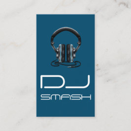Visita Tarjeta de presentación de música Guay Blue DJ