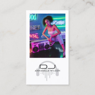 Visita Tarjeta de presentación de música moderna para D