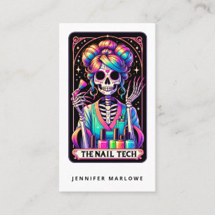 Visita Tarjeta de presentación de Nail Tech Tarot Card