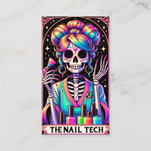 Visita Tarjeta de presentación de Nail Tech Tarot Card