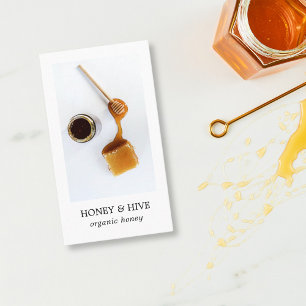 Visita Tarjeta de presentación de negocio local Honey Fre