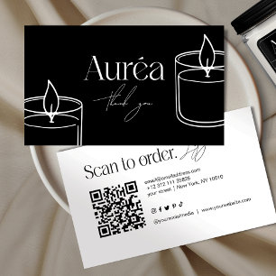 Visita Tarjeta de Presentación de Negocios con Código QR 