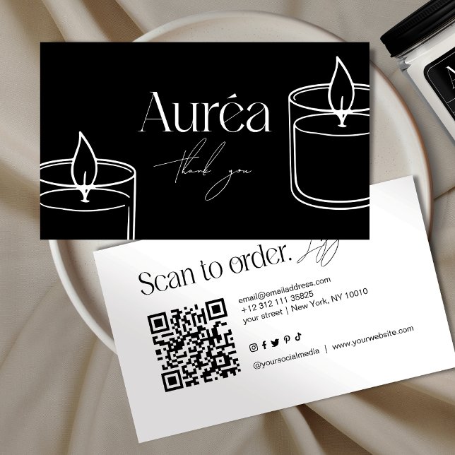 Visita Tarjeta de Presentación de Negocios con Código QR  (Subido por el creador)