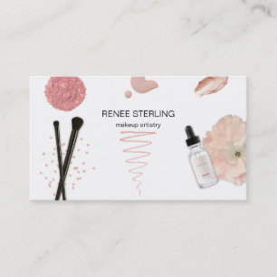Visita Tarjeta de presentación de negocios de belleza de 