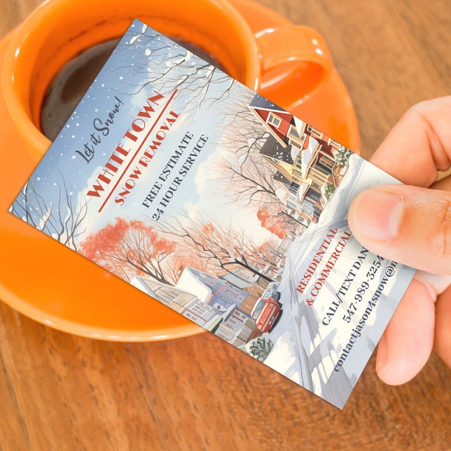 Visita Tarjeta de presentación de nieve (Subido por el creador)