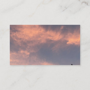 Visita Tarjeta de Presentación de Nubes