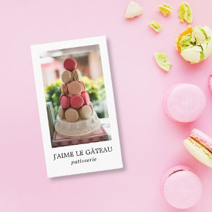 Visita Tarjeta de presentación de pastelería / panadería