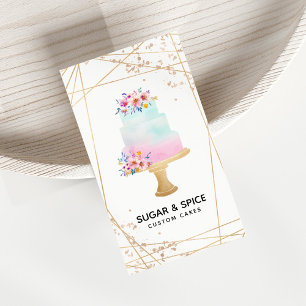 Visita Tarjeta de presentación de pastelería / panadería