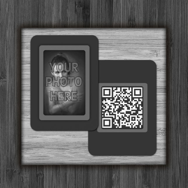 Visita Tarjeta de presentación de perfil de código QR de  (Subido por el creador)