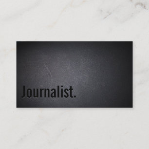 Visita Tarjeta de presentación de periodismo profesional