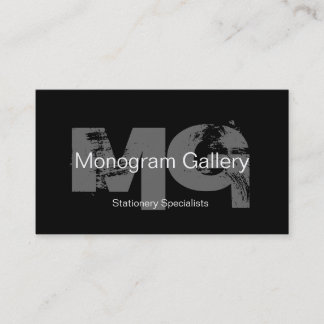 Visita Tarjeta de presentación de Personalizable de monog