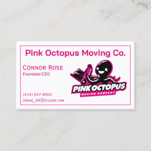 Visita Tarjeta de presentación de Personalizable Octopus