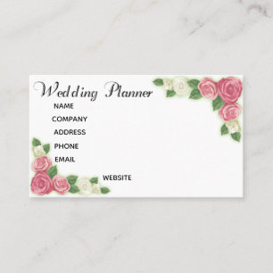 Visita Tarjeta de presentación de personalizable Wedding 