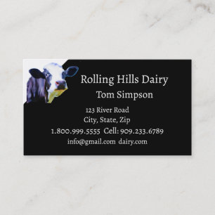 Visita Tarjeta de presentación de personalizado Dairy Far