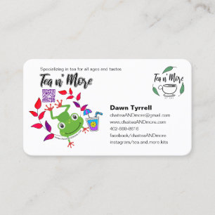 Visita Tarjeta de presentación de personalizado Tea Compa
