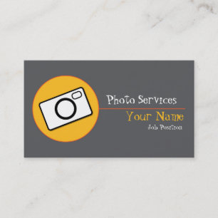 Visita Tarjeta de presentación de Photo Services