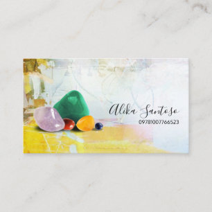 Visita Tarjeta de presentación de piedras preciosas