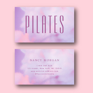 Visita Tarjeta de Presentación de Pilates Holográfica Púr