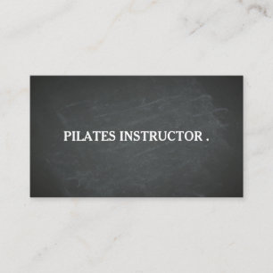 Visita Tarjeta de presentación de Pilates Yoga Instructo