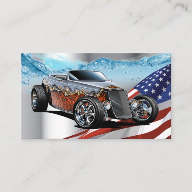 Visita Tarjeta de presentación de plantilla (Anverso)