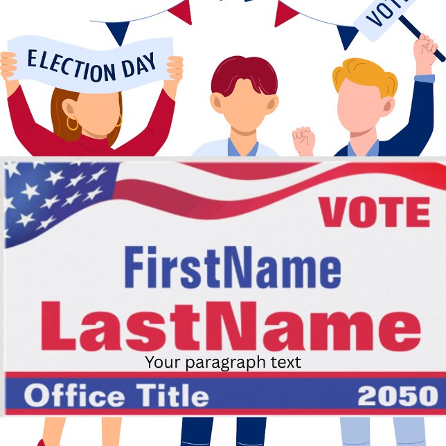 Visita Tarjeta de presentación de plantilla de campaña de (Subido por el creador)