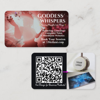 Visita Tarjeta de presentación de plantilla de código QR