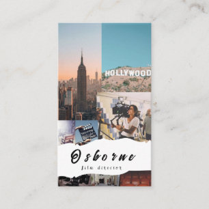 Visita Tarjeta de presentación de Productor de Director d