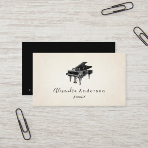 Visita Tarjeta de presentación de profesores de música pi