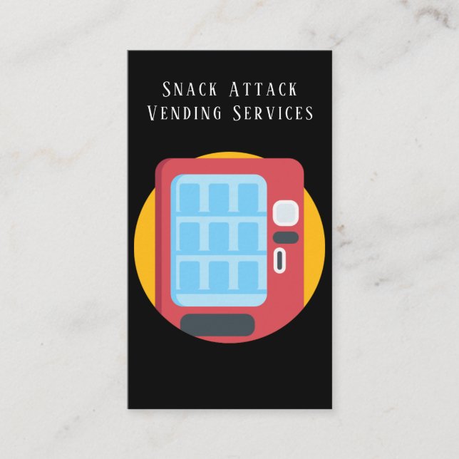 Visita Tarjeta de presentación de Professional Vending Se (Anverso)