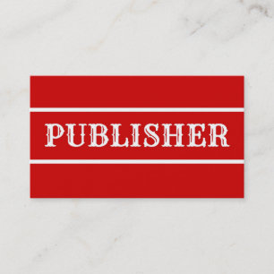 Visita Tarjeta de presentación de Publisher
