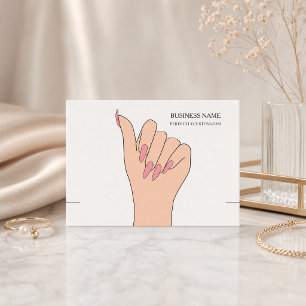 Visita Tarjeta de presentación de pulsera de mano