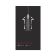 Tarjeta de presentación de radiodifusión