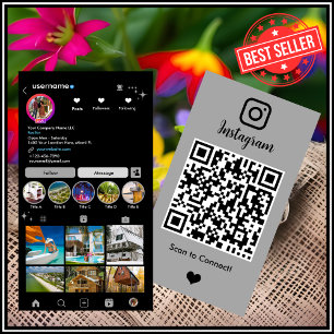 Visita Tarjeta de presentación de Realtor Instagram Agent