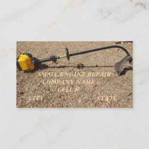 Visita Tarjeta de presentación de reparación de motores p